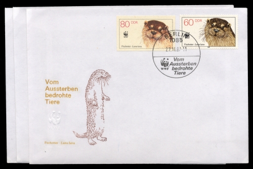 1987, DDR, U 7 GAA, Brief