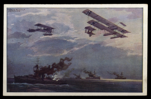 1914, Zeppelin,Zeppelin Postkarten,Luftflotten-Verein, Brief