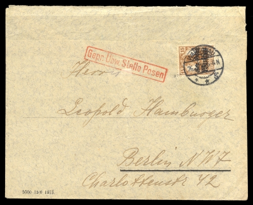 1916, Deutsche Besetzung I. WK Polen, 11, Brief