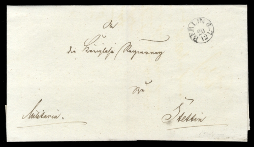 Berliner Postgeschichte, Brief