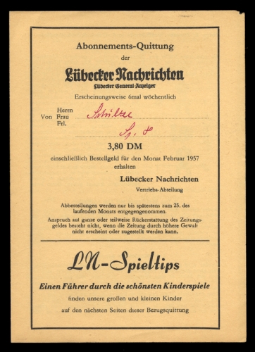 1957, Bundesrepublik Deutschland