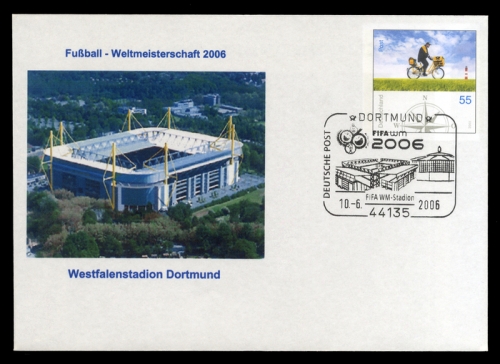 2006, Sport u. Spiel,Fussball,Weltmeisterschaften, U, Brief