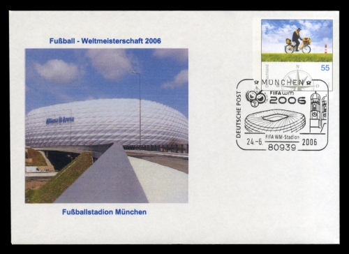 2006, Sport u. Spiel,Fussball,Weltmeisterschaften, U, Brief