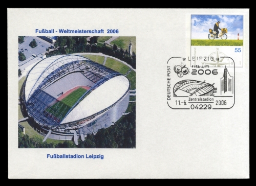 2006, Sport u. Spiel,Fussball,Weltmeisterschaften, U, Brief