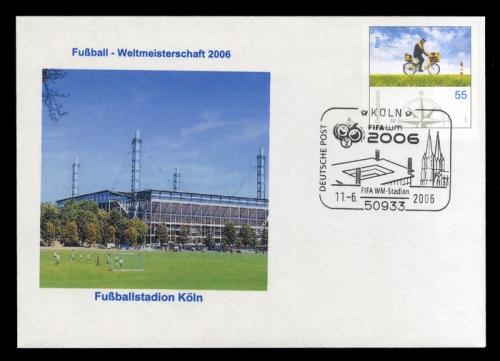 2006, Sport u. Spiel,Fussball,Weltmeisterschaften, U, Brief