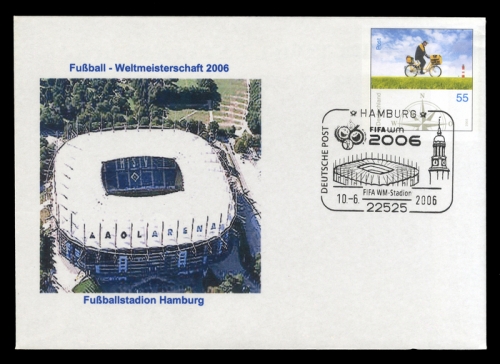 2006, Sport u. Spiel,Fussball,Weltmeisterschaften, U, Brief