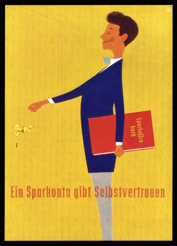 1955, Industrie und Wirtschaft,Geldwesen,Banken, Brief