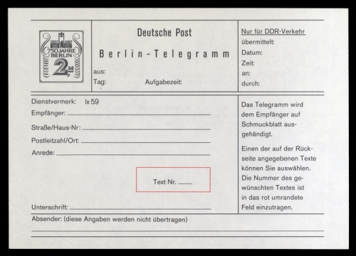 1987, DDR