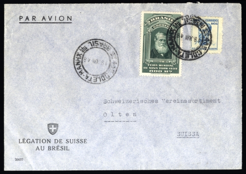 1948, Brasilien, Brief