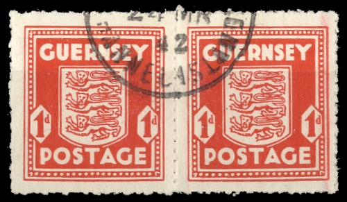 1941, Deutsche Besetzung II. WK Guernsey, 2 (2), gest.