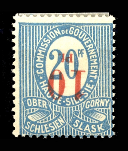 1920, Oberschlesien, 11 PF IX, *