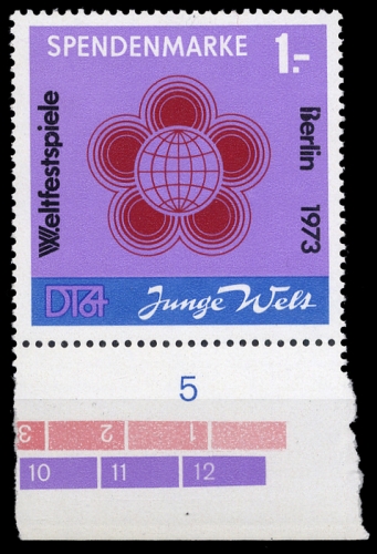 1972, DDR Spendenmarken, 2, **