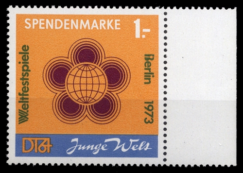 1972, DDR Spendenmarken, 1, **