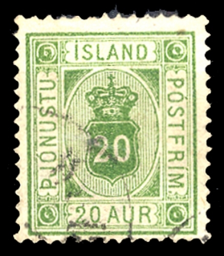 1876, Island, D 7 A, gest.