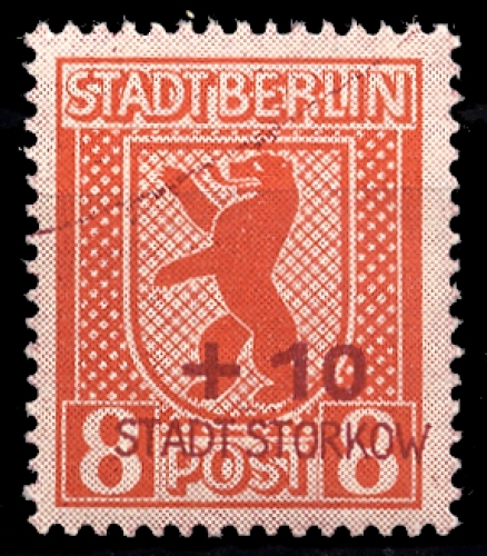 1946, Deutsche Lokalausgabe Storkow, 4 Var., **