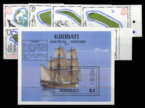 1984, Kiribati, 435-38 u.a., **