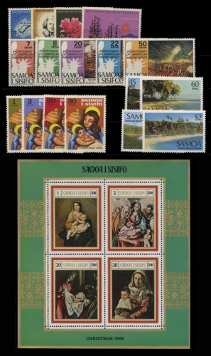 1968, Samoa, 178-81 u.a., **