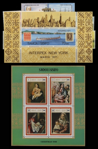 1968, Samoa, 187-90 u.a., **