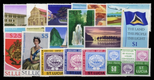 1970, St. Lucia, 253-66 u.a., **