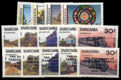 1981, Tansania, 181-84 u.a., **