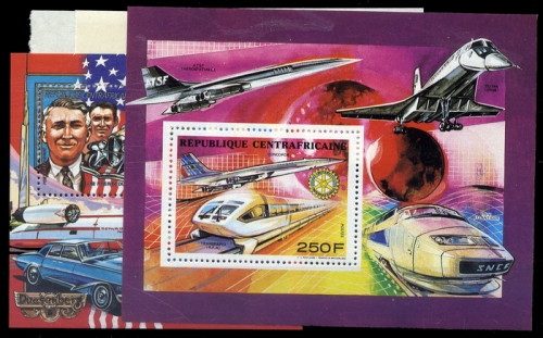 1965, Zentralafrika, 88-90 u.a., **
