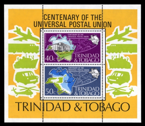 1974, Trinidad und Tobago, Bl. 12, **