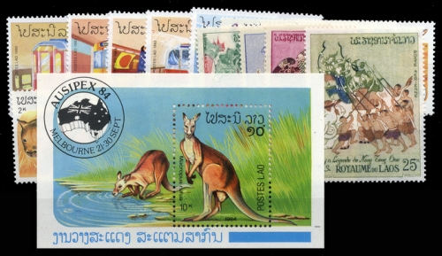 1962, Laos, 113-16 u.a., **