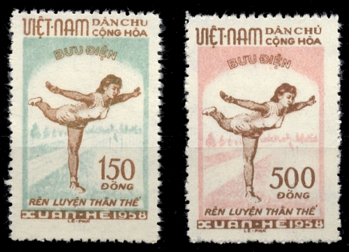 1958, Vietnam Nord und Republik, 70-71, (*)