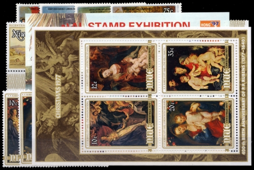 1977, Niue, 189-92 u.a., **