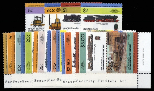 1984, St. Vincent Grenadinen Union Island, 13-20 u.a., **