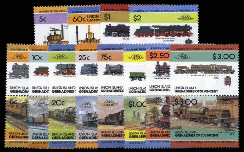 1984, St. Vincent Grenadinen Union Island, 13-20 u.a., **