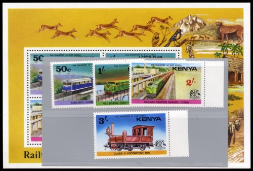 1976, Kenia, 62-65 u.a., **