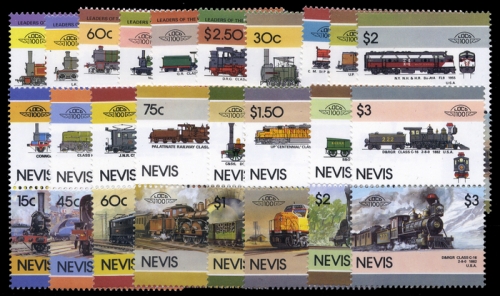 1985, Nevis, 280-91 u.a., **
