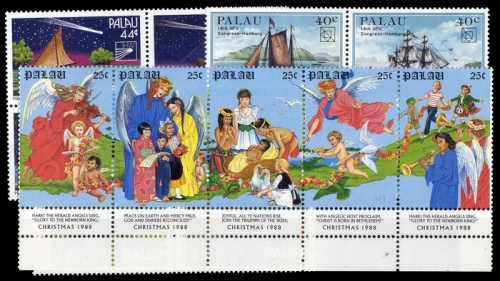 1984, Palau Inseln, 51-54, **