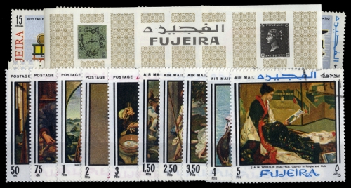 1966, Fujeira, Bl. 2 u.a., **, gest.
