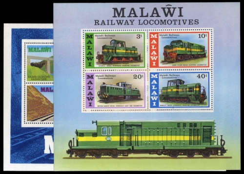 1969, Malawi, Bl. 16 u.a., **