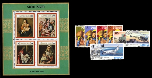 1969, Samoa, 187-90 u.a., **