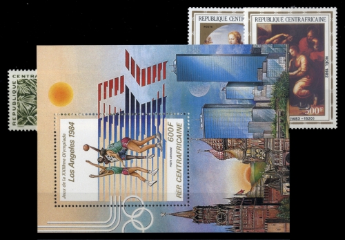 1963, Zentralafrika, 42-45 u.a., **