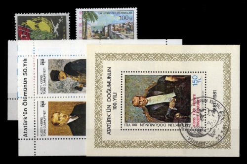 1975, Türkisch Zypern, 9 u.a., **, gest.