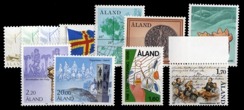 1984, Aland, 1-6 u.a., **