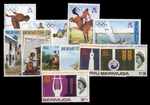 1966, Bermuda, 196-98 u.a., **