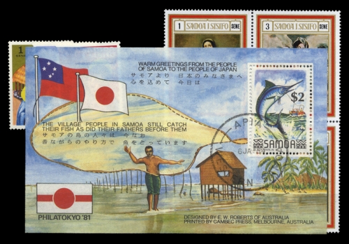 1969, Samoa, 187-89 u.a., **, gest.