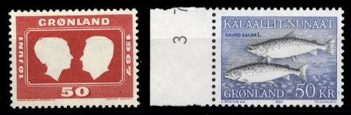 1967, Grönland, 67 u.a., **