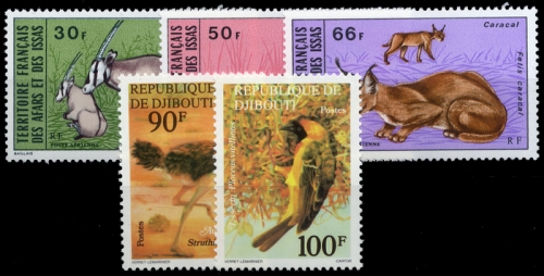 1973, Dschibuti, 77-79 u.a., **