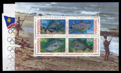 1991, Namibia, 702-05 u.a., **