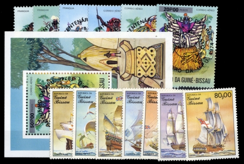 1976, Guinea Bissau, 374-79 u.a., **