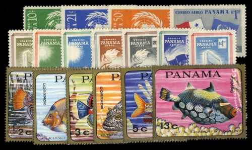 1958, Panama, 517-20 u.a., **