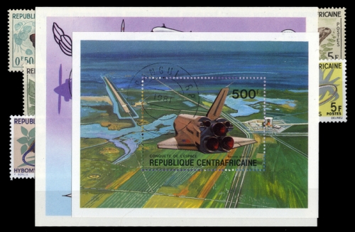 1960, Zentralafrika, 4-11 u.a., **, gest.