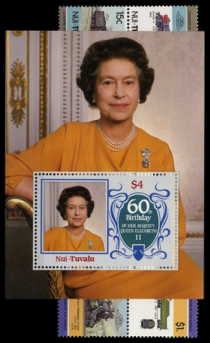 1984, Tuvalu Nui, 1-8 u.a., **