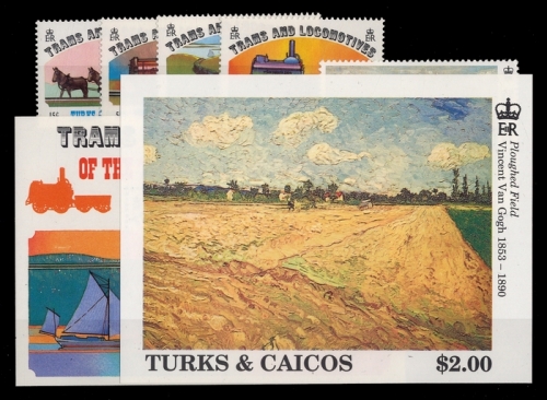 1983, Turks und Caicos Inseln, 620-23 u.a., **